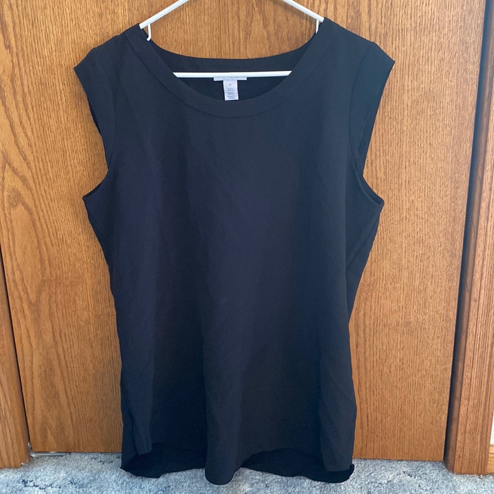 Black tank top